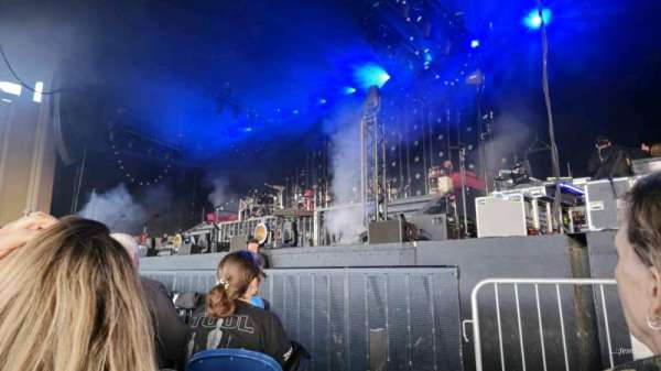 Coastal Credit Union Music Park at Walnut Creek, section: 1, row: G, seat: 10