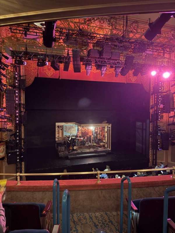 Longacre Theatre, section: Mezzanine L, row: D, seat: 2
