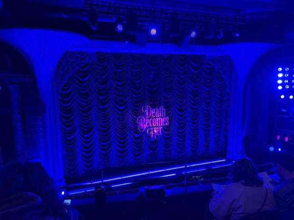 Lunt-Fontanne Theatre, section: Front Mezzanine L, row: C, seat: 1