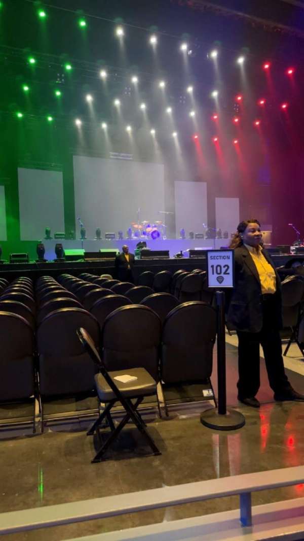 Smart Financial Centre, section: 102, row: K, seat: 18