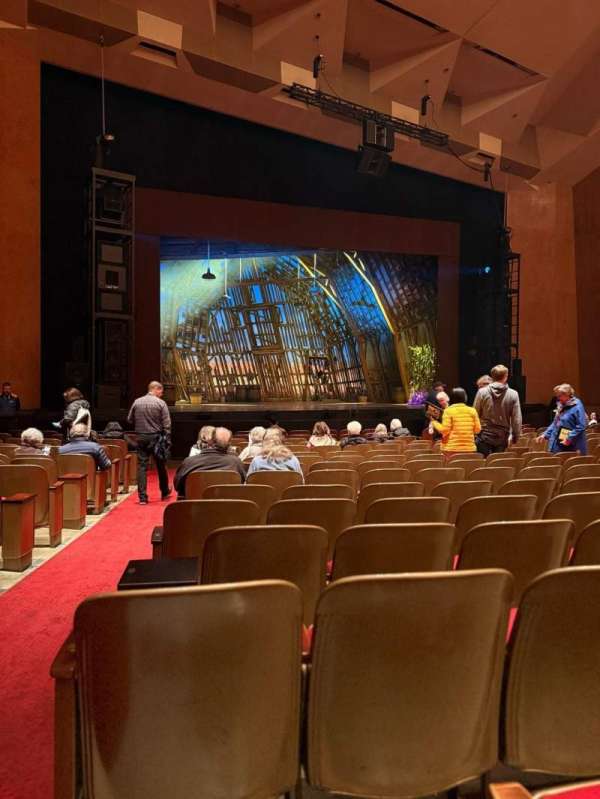 Keller Auditorium, section: Orchestra B, row: N, seat: 1