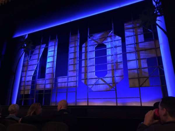 Nederlander Theatre, section: Orchestra R, row: E, seat: 2