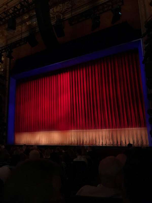 Longacre Theatre, section: Orchestra R, row: L, seat: 3