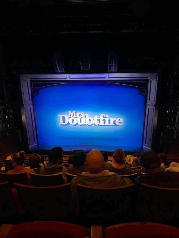 Stephen Sondheim Theatre, section: Mezzanine C, row: GG, seat: 108