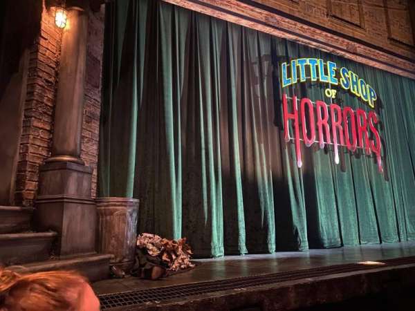 Westside Theatre Upstairs, section: Orchestra L, row: B, seat: 1