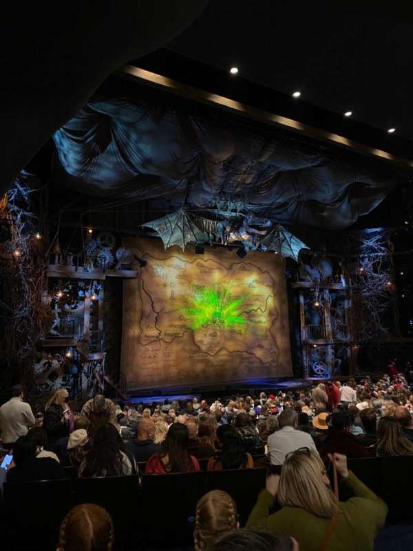 Gershwin Theatre, section: Orchestra L, row: S, seat: 25