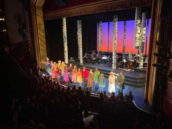 St. James Theatre, section: Mezzanine R, row: B, seat: 18