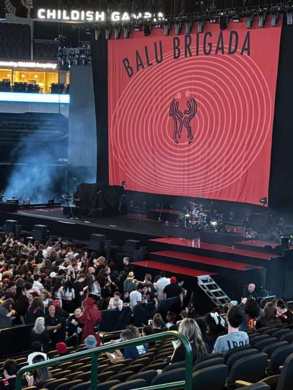 American Airlines Center, section: 107, row: U, seat: 8