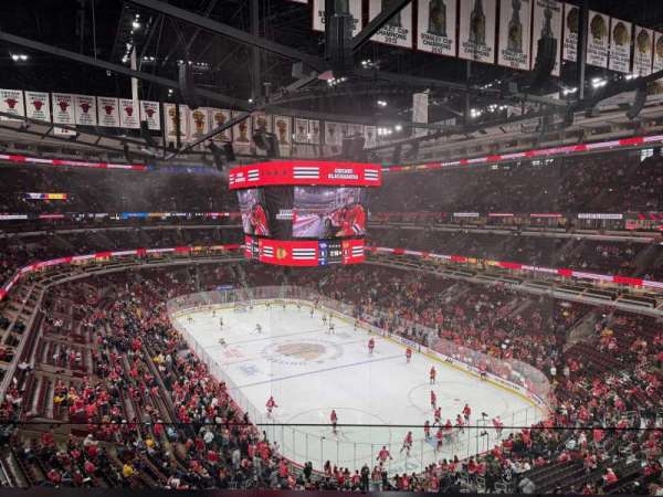 United Center, section: 312, row: 2, seat: 3-4