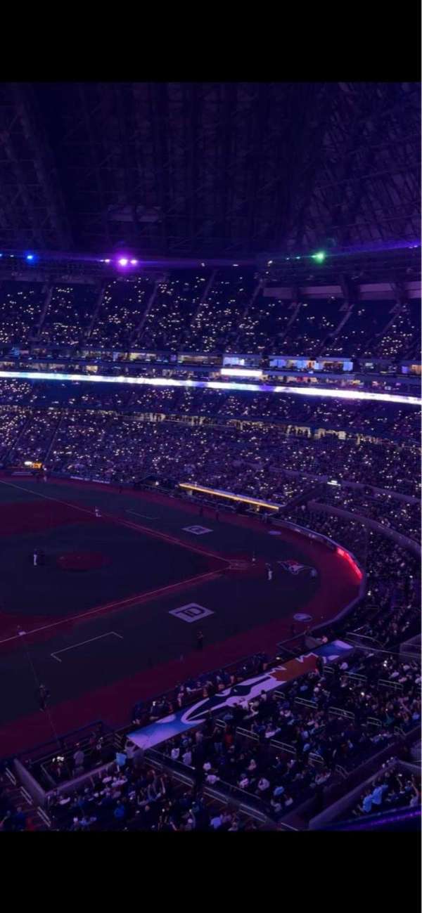 Rogers Centre, section: 533, row: 2, seat: 5-7