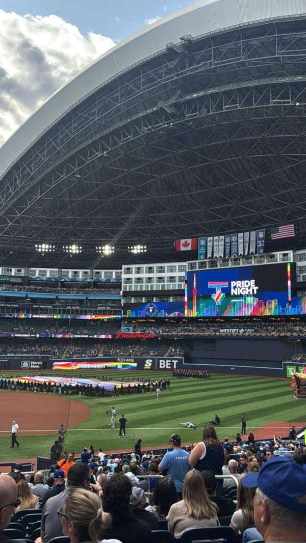 Rogers Centre, section: 116, row: 34, seat: 6