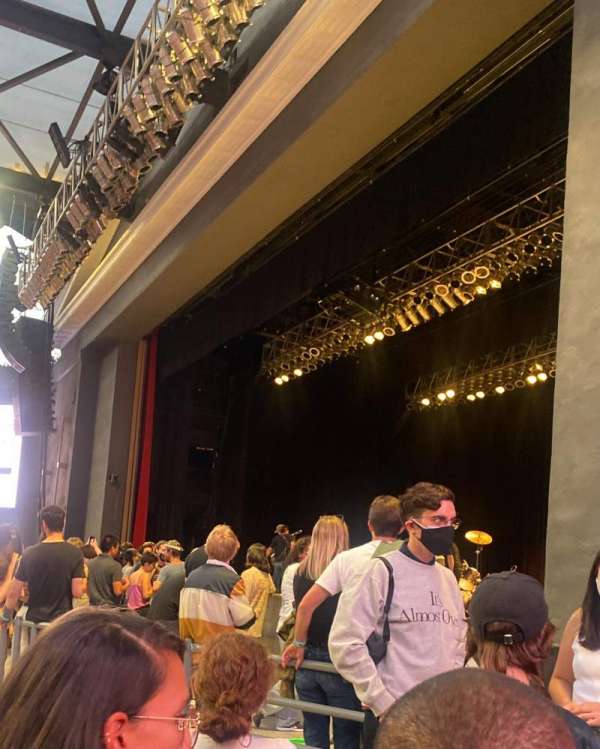 The Greek Theatre, section: A Right, row: C, seat: 38
