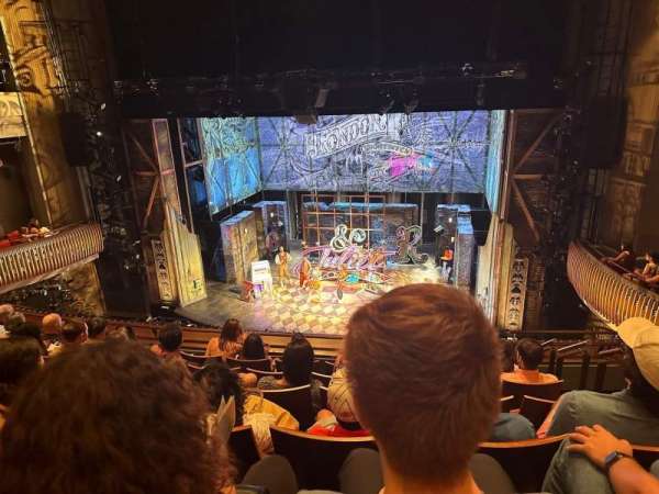 Stephen Sondheim Theatre, section: Mezzanine C, row: FF, seat: 102