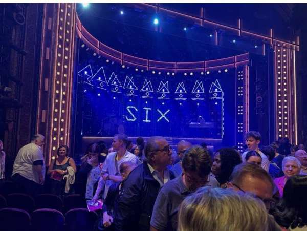Lena Horne Theatre, section: Orchestra L, row: F, seat: 5