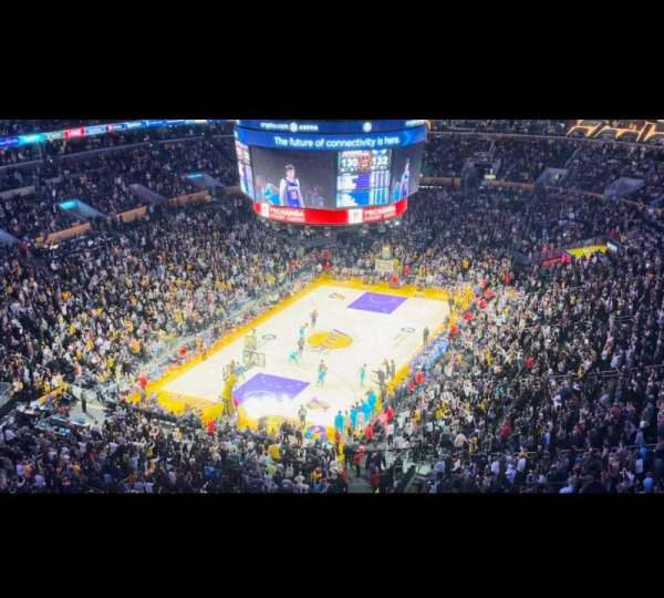 Crypto.com Arena, section: 307, row: 7, seat: 5
