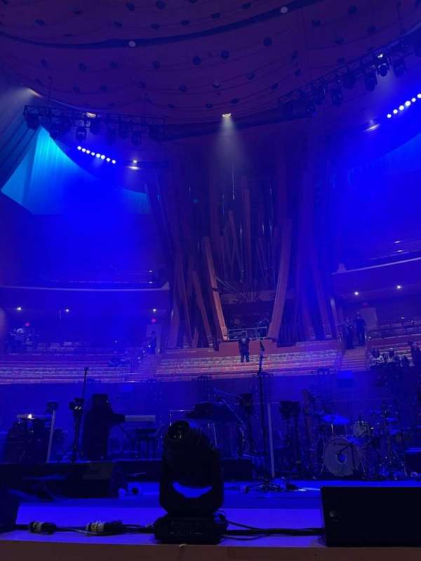 Walt Disney Concert Hall, section: Front Orchestra, row: BB, seat: 140