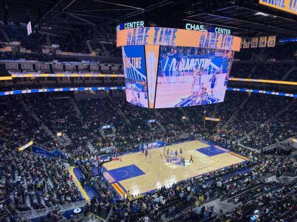 Chase Center, section: 223, row: 6, seat: 8