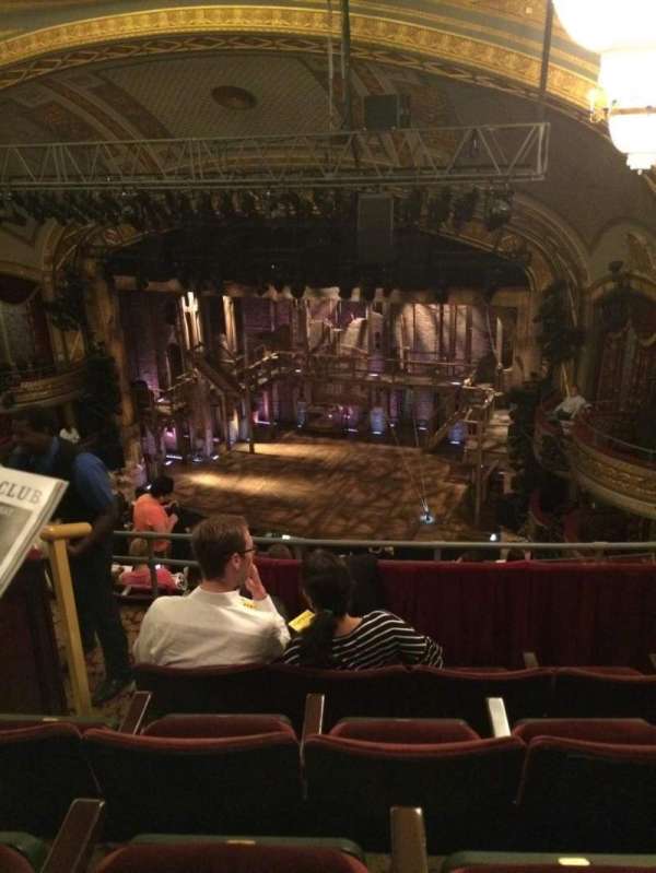 Richard Rodgers Theatre, section: Rear Mezzanine L, row: D, seat: 18