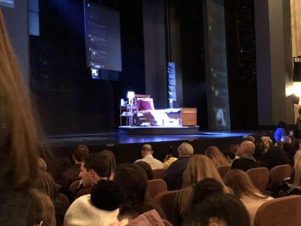 Music Box Theatre, section: Orchestra L, row: H, seat: 15