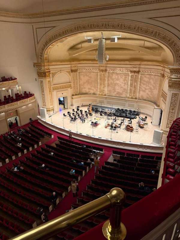 Carnegie Hall, section: Dress Circle R, row: AA, seat: 46