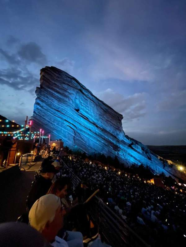Red Rocks Amphitheatre, section: Right, row: 70, seat: 5