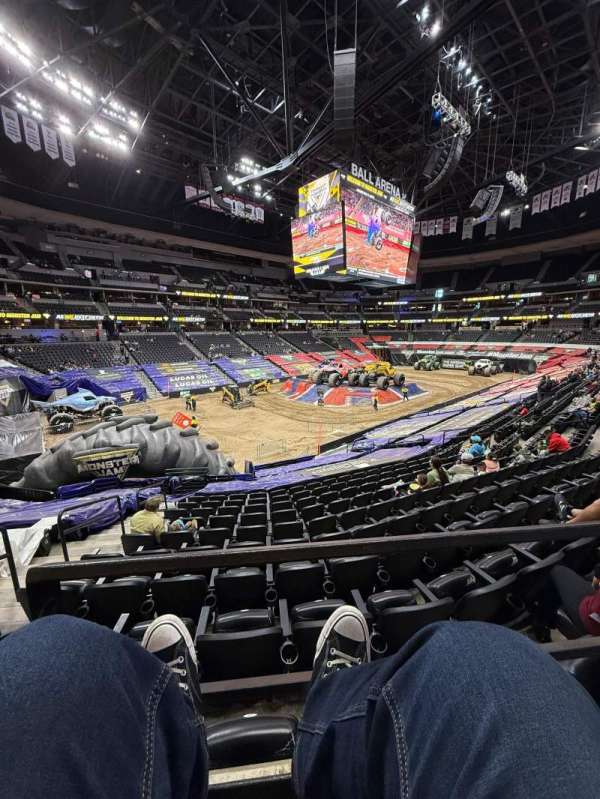 Ball Arena, section: 120, row: 20wc, seat: 18