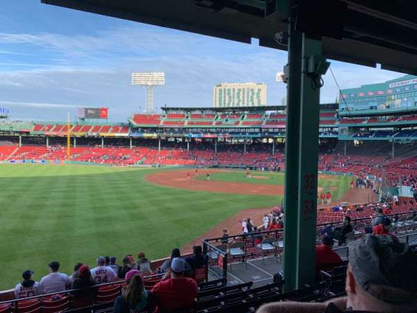 Fenway Park, section: GRANDSTAND 33, row: 8, seat: 7-8