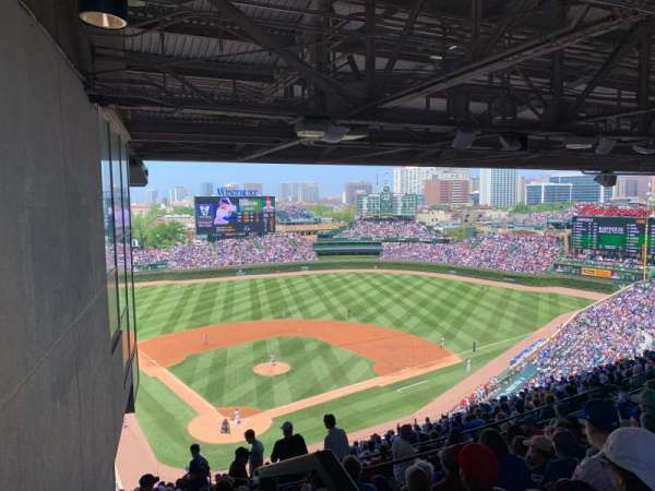 Wrigley Field, section: 419r, row: 8, seat: 1-2