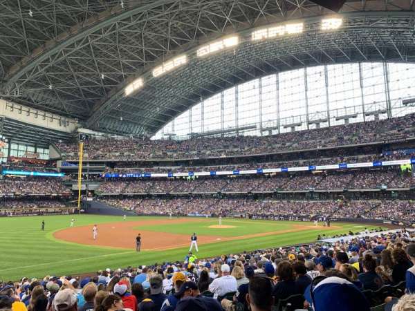 American Family Field, section: 126, row: 24, seat: 6