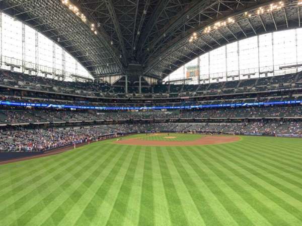 American Family Field, section: 203, row: 1