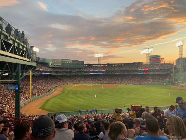 Fenway Park, section: Bleacher 43, row: 45, seat: 9