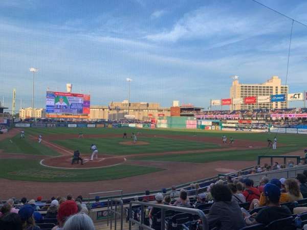 Dunkin' Park, section: 110, row: L, seat: 1