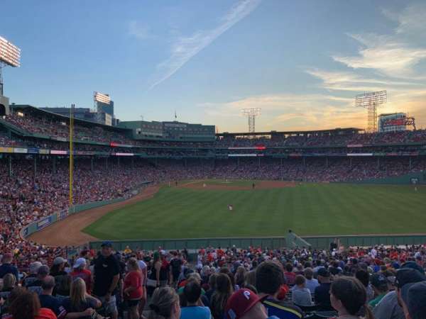 Fenway Park, section: Bleacher 42, row: 38, seat: 25