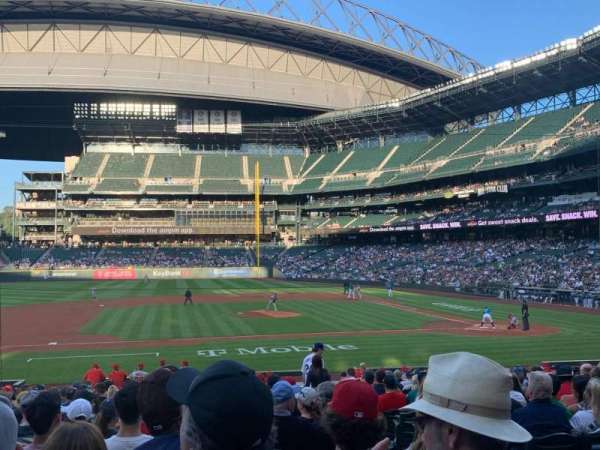 T-Mobile Park, section: 138, row: 23, seat: 3
