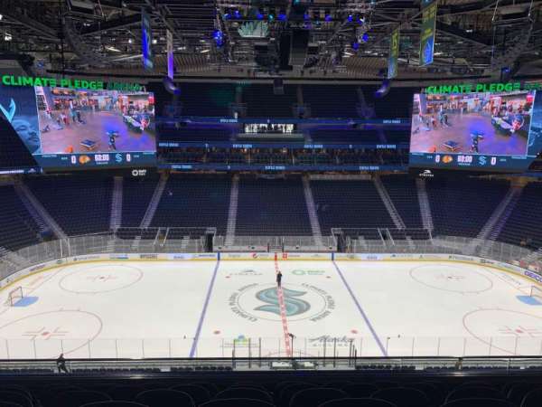 Climate Pledge Arena, section: 114, row: BAR, seat: 17