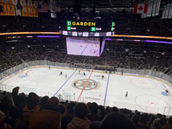 TD Garden, section: 315, row: 13, seat: 10