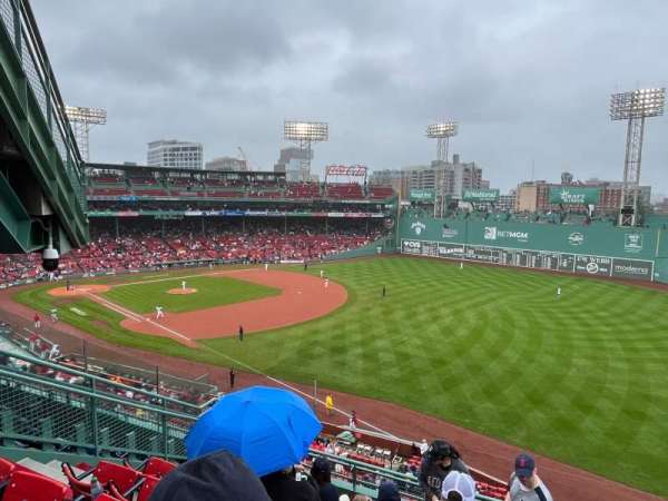 Fenway Park, section: Right Field Roof Deck Box 23, row: G, seat: 1