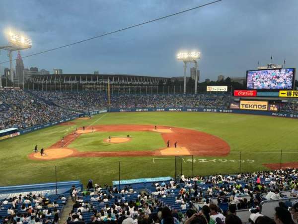 Meiji Jingu Stadium, section: 3, row: 43, seat: 73