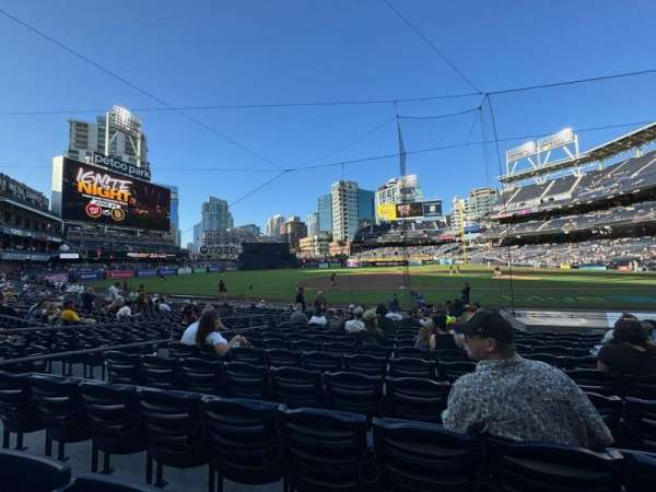 Petco Park, section: 110, row: 17, seat: 9