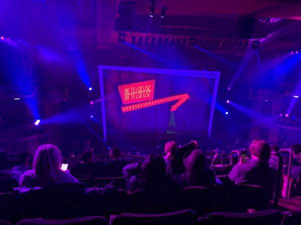Winter Garden Theatre, section: Mezzanine LC, row: F, seat: 5