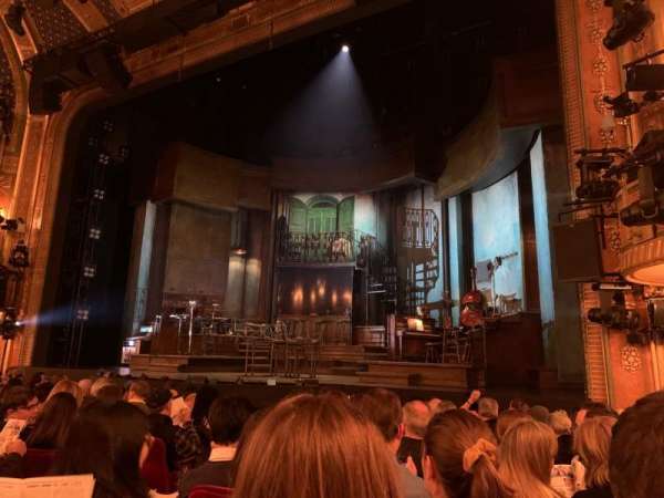 Walter Kerr Theatre, section: Orchestra R, row: L, seat: 8