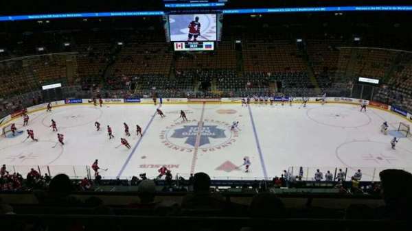 Scotiabank Arena, section: 321, row: 4, seat: 4