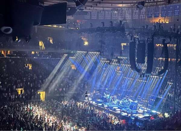 Madison Square Garden, section: 210, row: 2, seat: 18