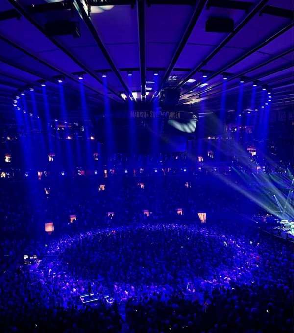 Madison Square Garden, section: 210, row: 2, seat: 18