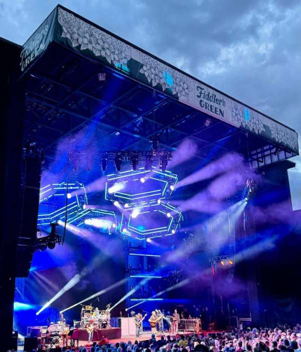 Fiddler's Green Amphitheatre, section: 103, row: JJ, seat: 113