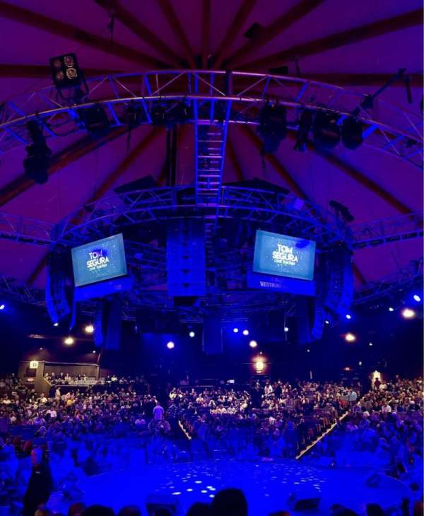 Flagstar at Westbury Music Fair, section: G, row: H, seat: 12