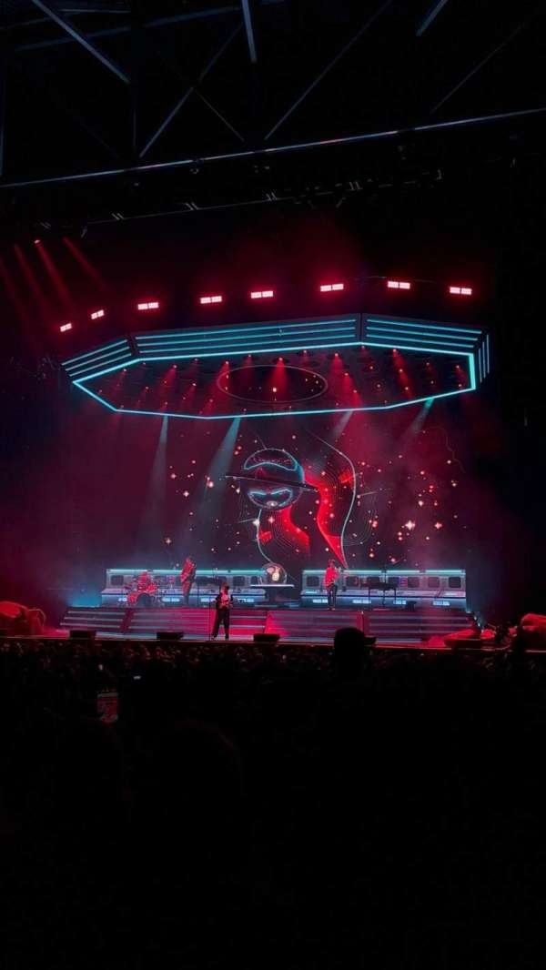 RBC Amphitheatre, section: 202, row: K, seat: 2
