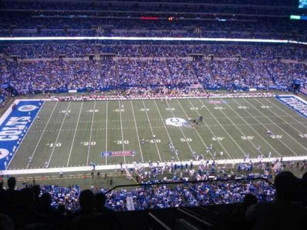 Lucas Oil Stadium, section: 642, row: 9, seat: 1