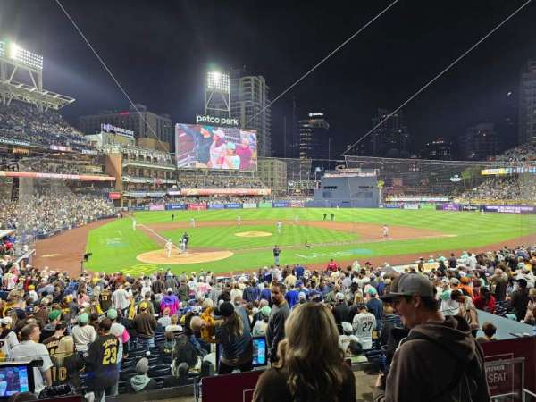 Petco Park, section: Premier Club J, row: 3, seat: 4