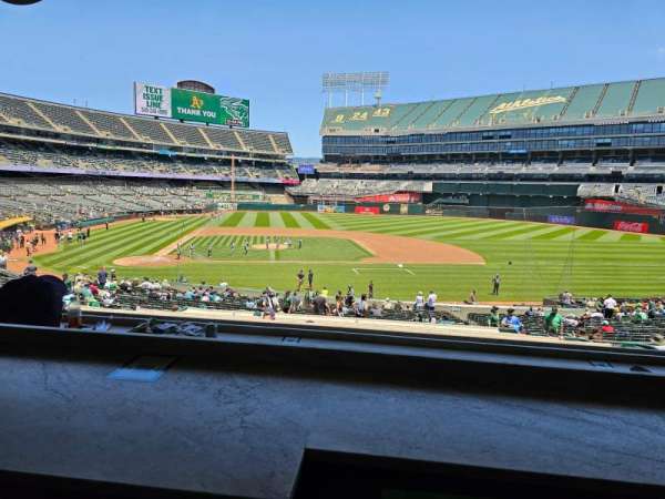 Oakland Coliseum, section: 113, row: 7, seat: 4